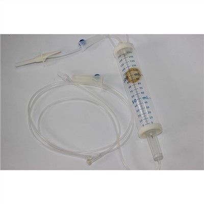 Ühekordne infusioonikomplekt koos büretiga