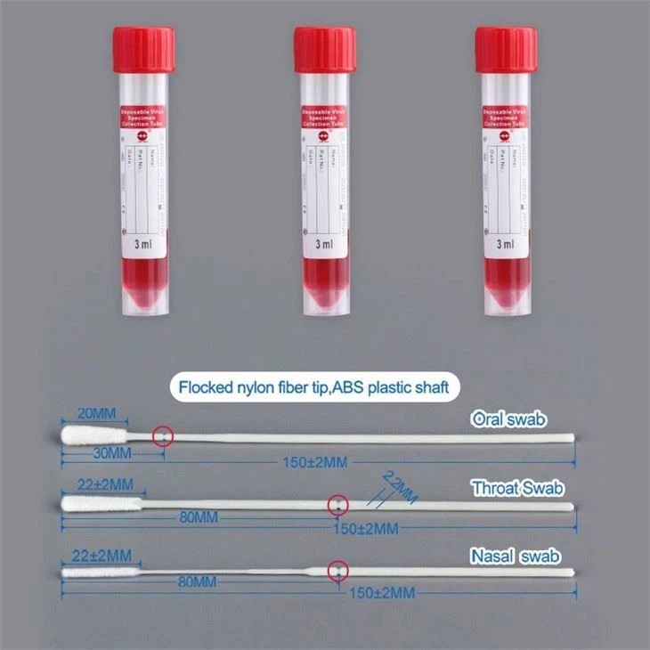 Virus Transport Medium(VTM Kit ) With 3ml Preservation Solution Virus Transport Medium(VTM Kit ) With 3ml Preservation Solution