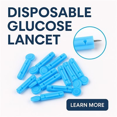 Ühekordselt kasutatav glükoos Lancet 22\/23g